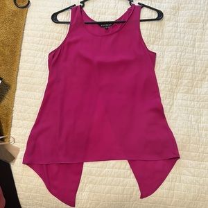 Pink Express open back blouse